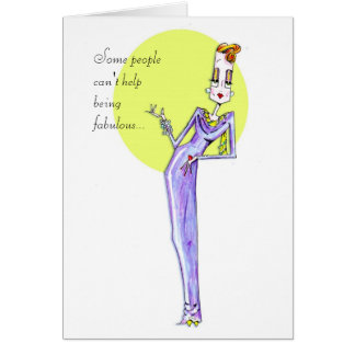 Alguna gente no puede dejar de ser fabulosa…