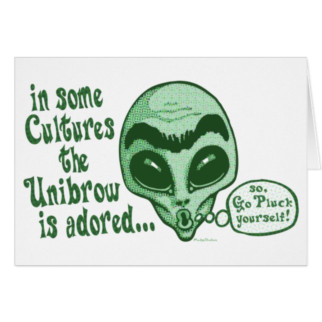 Algunas culturas adoran Unibrow (Anverso (Horizontal))
