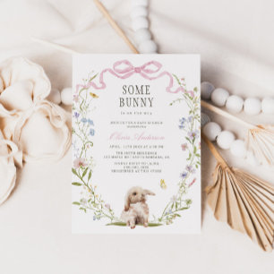 Algunas invitaciones Baby Shower de la primavera d
