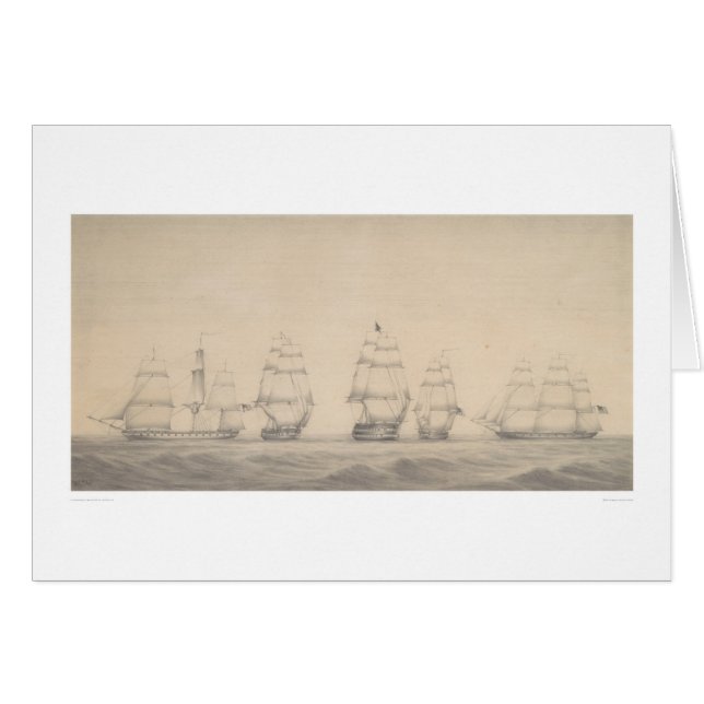 Algunas naves de la escuadrilla pacífica de los (Anverso (Horizontal))