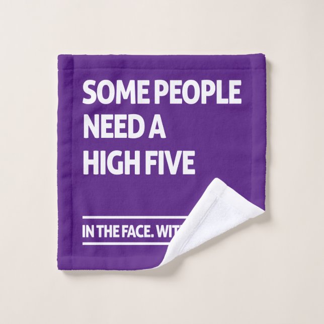 Algunas personas necesitan cinco (Toallita)