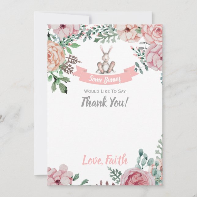 Algunas tarjetas de agradecimiento de Bunny (Anverso)