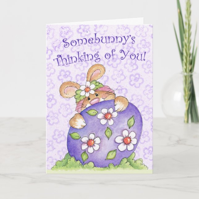 Algunobunny - Tarjeta de Felicitación (Anverso)