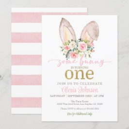 Algunos conejitos se vuelven una invitación - oído