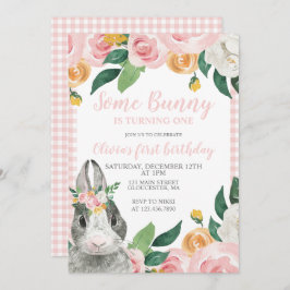 Algunos conejitos son una invitación floral de pri