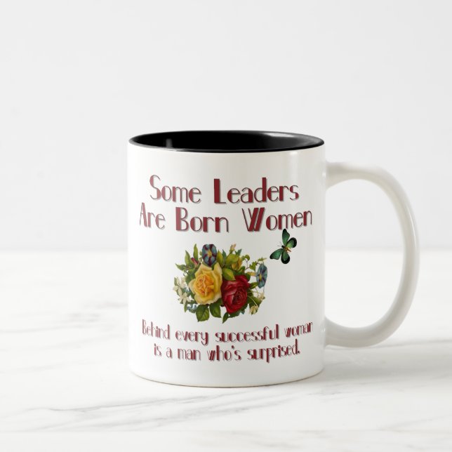 Algunos líderes son taza de Born Mujer (Derecha)
