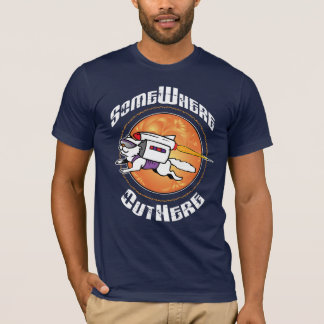 Algunos lugares por aquí - camiseta con diseño de 