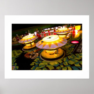 Algunos posters de pinball de los grandes gatos