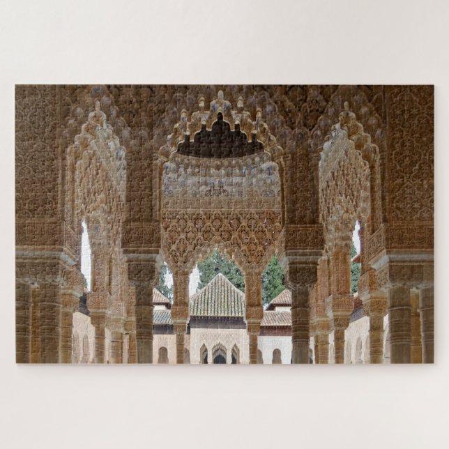 Alhambra Arquitectura Jigsaw Puzzle (Horizontal)