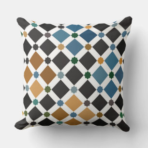 Alhambra Baby Almohada – Suave Patrón Geométrico C