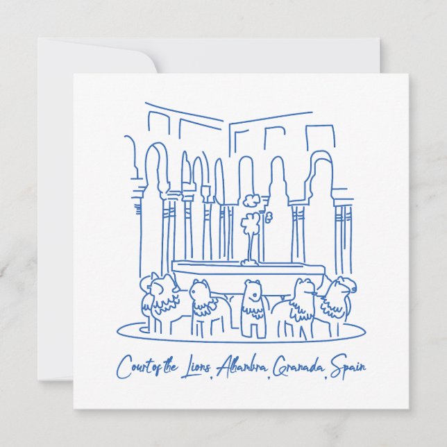 Alhambra Court of the Lions 1 (Anverso)