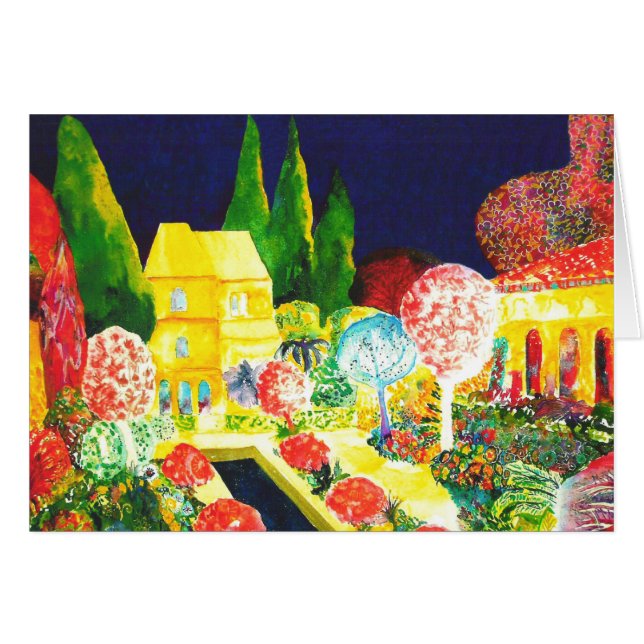 Alhambra por noche (Anverso (Horizontal))