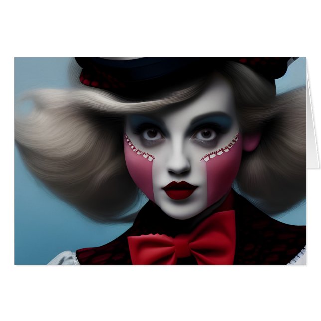 Alice All Occasions Blank Inside Grey Card (Anverso (Horizontal))