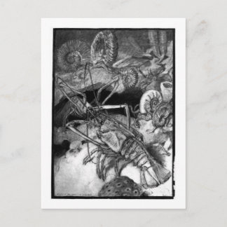 Alice B. Woodward: Postal de arte Jurásico