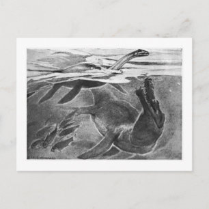 Alice B. Woodward: postal de arte para los plesios
