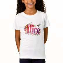 Alice - Camiseta Personalizada - Para Niños