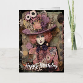 Alice con un sombrero elegante Cumpleaños