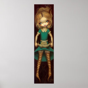 Alice Descending alice en la imprenta de arte de m