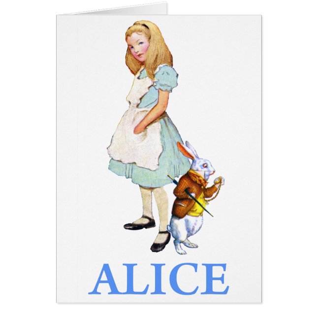 ALICE EN WONDERLAND (Frente)