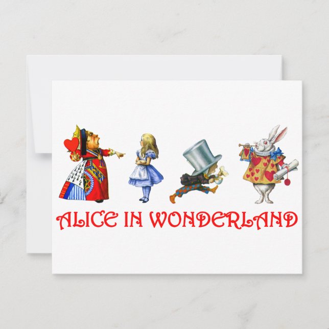 ALICE EN WONDERLAND (Anverso)
