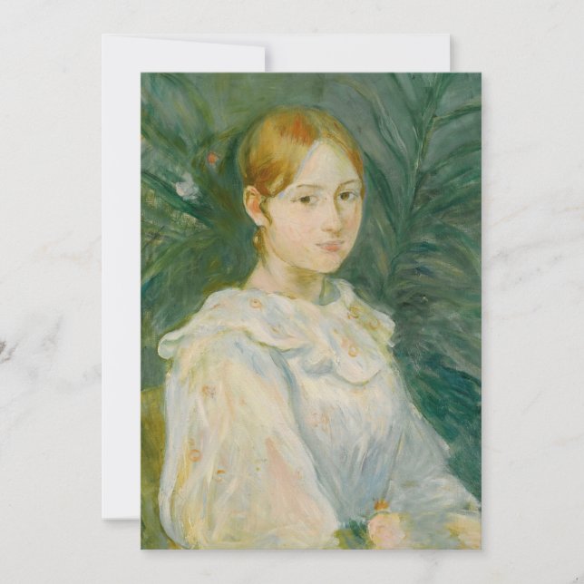 Alice Gamby en Buste | Berthe Morisot (Anverso)
