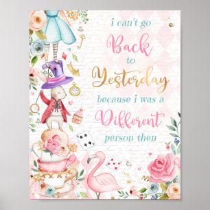 Alice In Wonderland Birthday Party Decoración Rótu