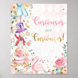 Alice In Wonderland Birthday Party Decoración Rótu