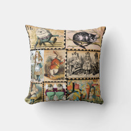 Alice In Wonderland Cojín decorativo