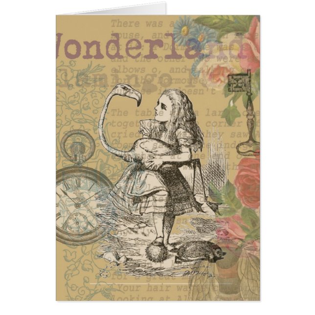 Alice in Wonderland Flamingo Classic (Frente)