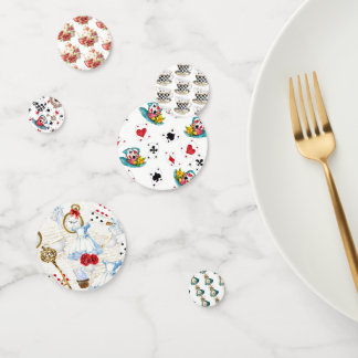 Alice in Wonderland Table Confetti