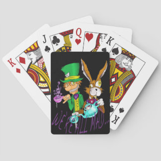 Alice In Wonderland Tea Fiesta Jugando Cartas