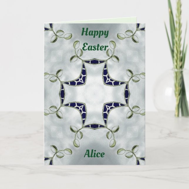 ALICE ~ Patrón de tarjetas personalizadas de Pascu (Anverso)