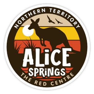 Alice Springs, Pegatina de NT Australia