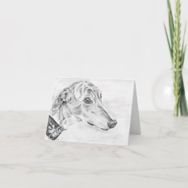 Alice - Tarjeta de arte de Greyhound (a10)