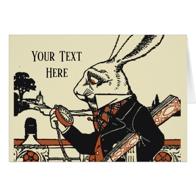 Alice White Rabbit Classic (Anverso (Horizontal))
