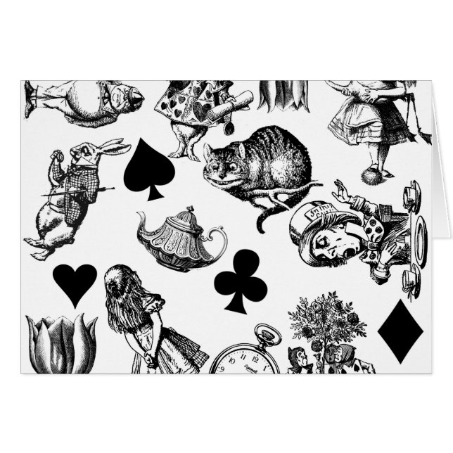 Alice White Rabbit Wonderland Classic (Anverso (Horizontal))