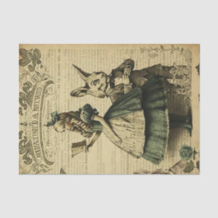 Alicia Chich en la descomposición del papel de vin