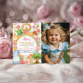 Alicia en Australia Invitación a la foto del cumpl