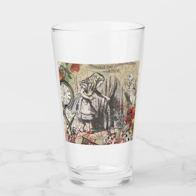 Alicia en el arte clásico de la cortina de las mar (Anverso)