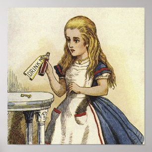 Alicia en el arte de los lienzos en el país de las