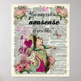 Alicia en el arte del dictador Reina Roja en el pa