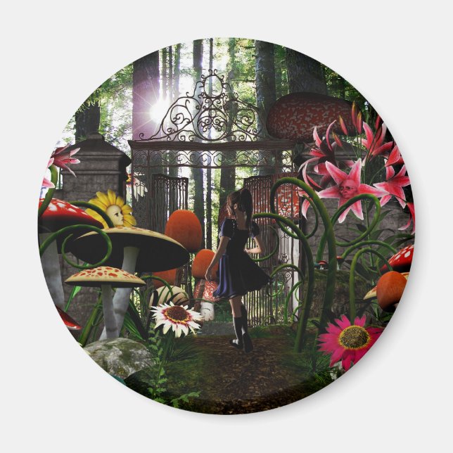 Alicia en el imán de las maravillas (Frente)