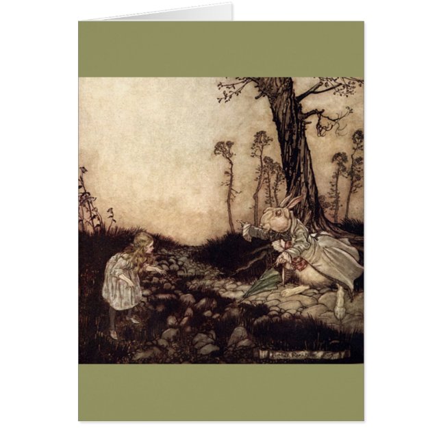 Alicia en el país de las maravillas (Frente)