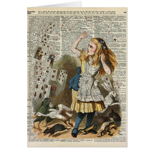 Alicia en el país de las maravillas (Frente)