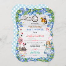 Alicia en el país de las maravillas, invitación a