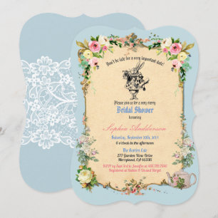 Alicia en el país de las maravillas invitación a l