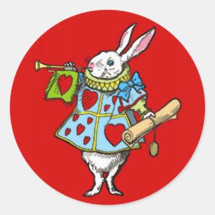 Alicia en el país de las maravillas ~ Pegatina Rab