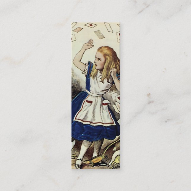 Alicia en el país de las maravillas ~ Tarjeta de l (Anverso)