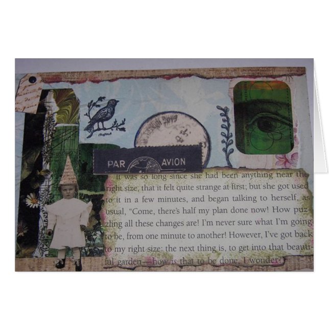 Alicia en fiesta de jardín del país de las (Anverso (Horizontal))