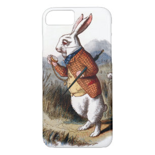 Alicia en funda de iPhone 7 de Conejo Blanco de Ma